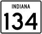 State Road 134 signo