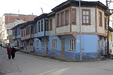 Old houses in Inegöl