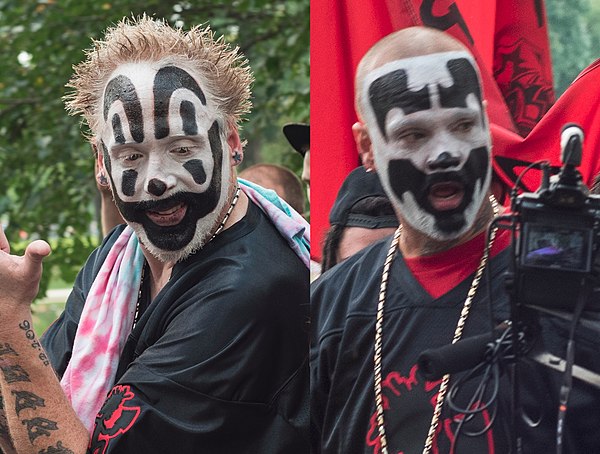 Violent J (left) and Shaggy 2 Dope, 2017