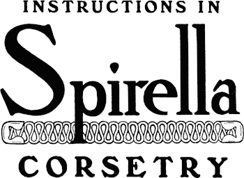 Instructions in Spirella corsetry