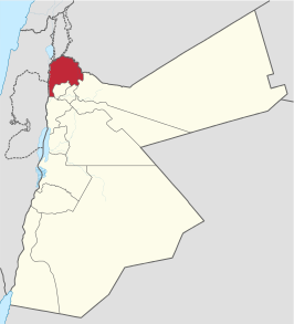 Kaart van Irbid إربد
