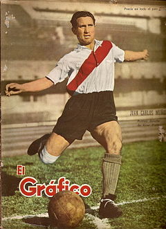 Footballer, Born 1919 Juan Carlos Muñoz