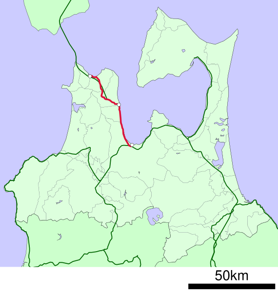 File:JR Tsugaru Line linemap.svg