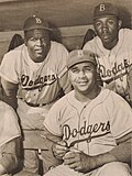 Thumbnail for File:Jackie Robinson, Roy Campanella and Jim Gilliam in Japan 1956 IMG 20220429 0002.jpg