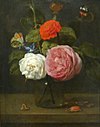 Jacob van Es-Bouquet di rose con farfalle e insetti.jpg