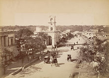 James street circa 1880, an important shopping district in Secunderabad[6]