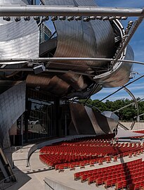 Jay Pritzker Pavilion, Millennium Park, Chicago, Illinois, US