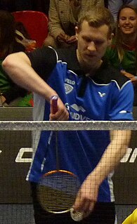 Jim Middelburg Dutch badminton player