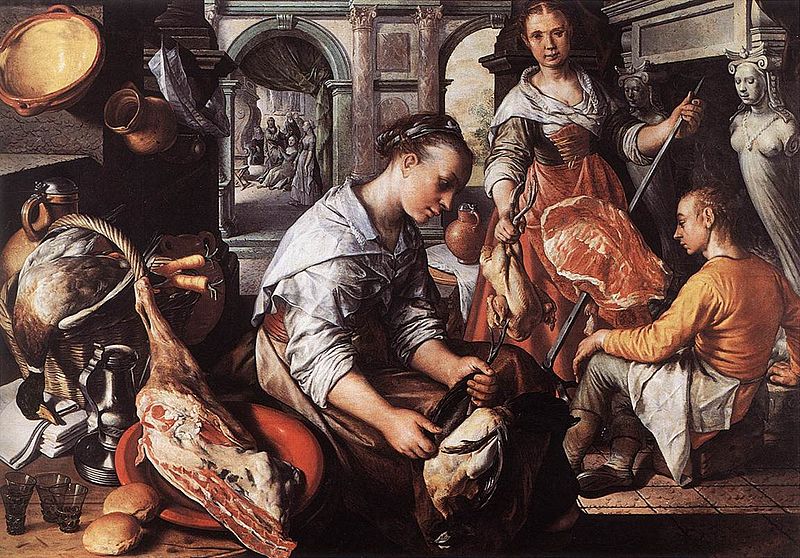File:Joachim Beuckelaer - Christ in the House of Martha and Mary - WGA02121.jpg