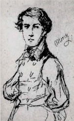 Johann Moritz Rugendas, autoportrait, 1827