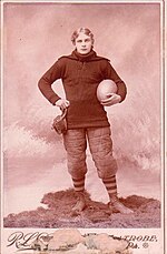 Thumbnail for File:John Brallier 1895 W&amp;J uniform.jpg