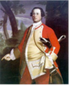 Joshua Winslow - portrait while serving at Fort Lawrence (1755)