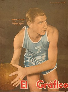 Juan Gazsó Serbian-born Argentine basketball player