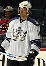 Justin Williams was traded to the Kings in 2009. Justin Williams.JPG