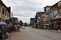 English: Street in Kampot, Cambodia