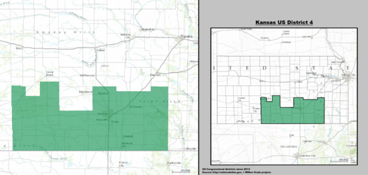 Kansas's 4th congressional district Kansas US Congressional District 4 (since 2013).tif