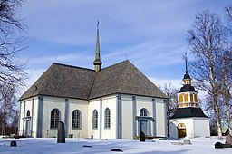 Karl Gustavs kyrka på Kyrkholmen i Karungi