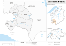 Veveyse - Mapa