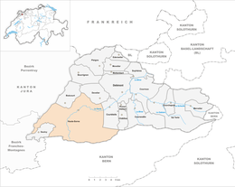 Haute-Sorne – Mappa