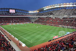 Photographie intérieure du Stade de Kashima