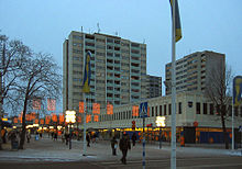 Das Stadtzentrum von Kerava