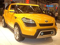 Kia Soul'ster concept at the 2010 Montreal Show