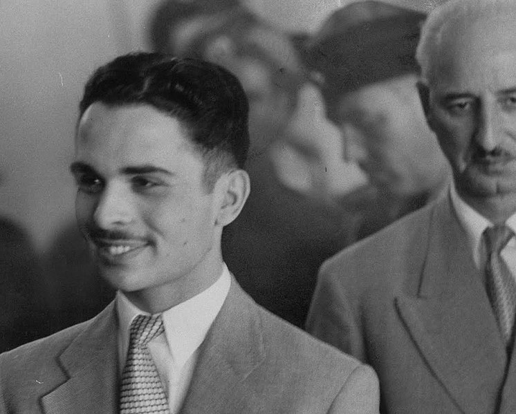 File:King Hussein with PM Suleiman Nabulsi, November 1956.jpg