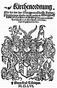 Cover of the Church Order of 1556 Kirchenordnung 1556.JPG