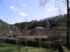 The former monastery is decisive for the townscape