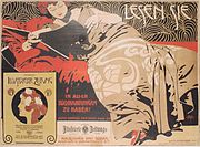 モーザー:ポスター「オーストリア絵入り新聞」1900年