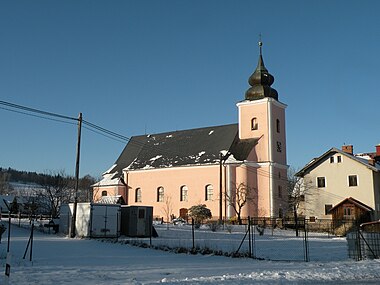 Église Saint-Jean-Baptiste à Domašov.