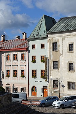 Kremnica - pam. dom - Štefánikovo nám. 38