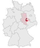 Drapeau de Arrondissement d'Anhalt-Bitterfeld
