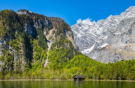 Cottage at Königssee, Germany.