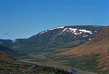 The Cabox, the highest mountain on the island of Newfoundland