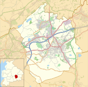 Location map United Kingdom Borough of Hyndburn