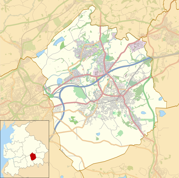 Hyndburn is located in the Borough of Hyndburn