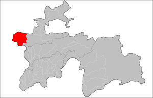 Пенджикентский район на карте