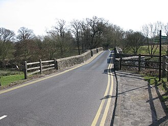 Looking south-east across the bridge