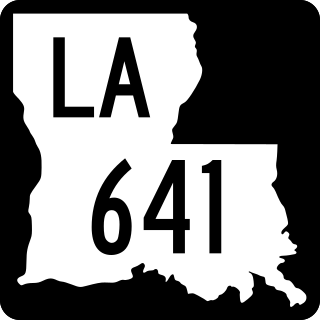 <span class="mw-page-title-main">Louisiana Highway 641</span> State highway in Louisiana, United States