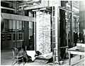 Testing structural components of brick wall for low-cost housing