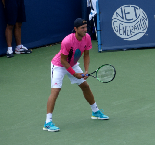 Lucas Pouille at W&S Open 2018