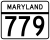 Maryland Route 779 marcatore