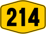 Federal Route 214 shield}}