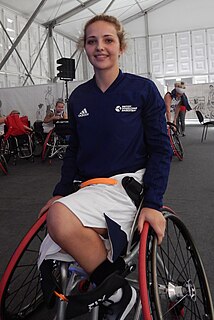 Madeleine Thompson British wheelchair basketball player