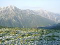 Čeština: Maja e Çikës, hora v národním parku Llogara, Albánie English: Maja e Çikës, in the Llogara National Park, Albania