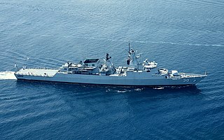 KD <i>Lekiu</i> (FFG30) Malaysian frigate