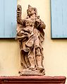 Das ehemalige Malteserschloss Heitersheim, jetzt im Besitz des Ordens der barmherzigen Schwestern vom Hl. Vinzenz von Paul Das Portal der Kanzlei des Heitersheimer Malteserschlosses von Johann Baptist Sellinger. Details: Justitia