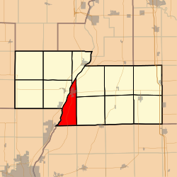 Location in Marshall County