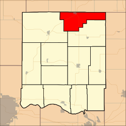 Location in Jefferson County